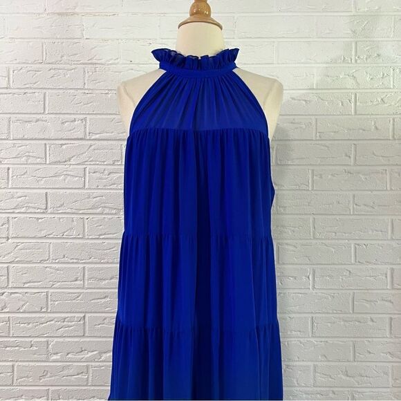 NWT Alex Marie Cobalt Blue Maxi Dress Size 6 - Picture 7 of 16